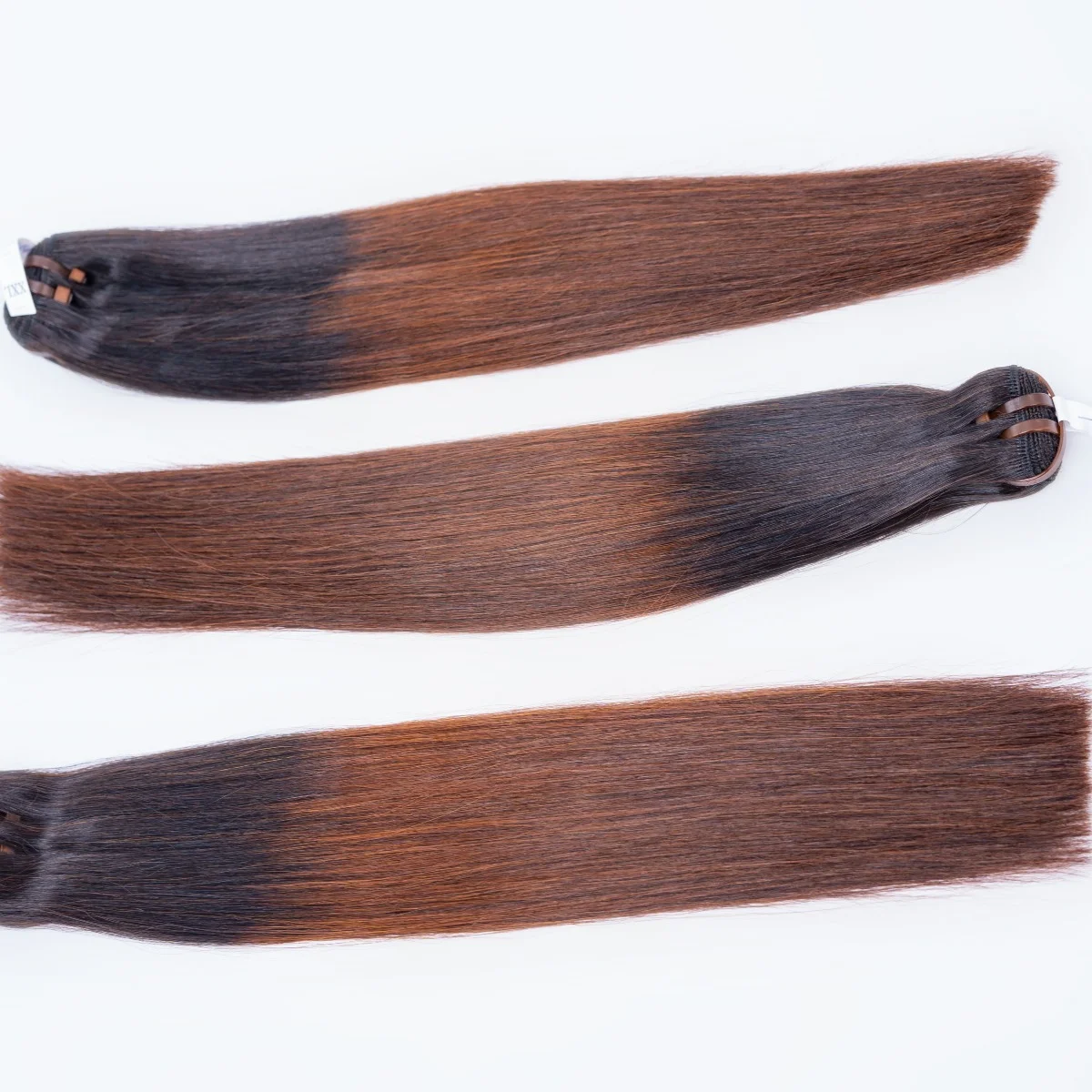 DOUBLE DRAWN BONE-STRAIGHT BROWN 